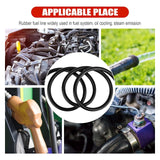25FT Fuel Hose Line 3/8" ID Push Lock NBR Rubber SAE 30R7 300PSI - product image 4