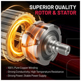 Alternator For 2014-17 Honda Odyssey 3.5l 130a 12v 6-groove Clutch Pulley - product image 6