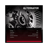 Alternator for Ford Escape 17-19 L4 1.5L 150A 12V CW CJ5T-10300-BB 400-52436 11636N - product image 3