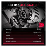 Alternator OEM 13878 For Toyota Matrix Corolla Celica MR2 2003-2008 1.8L 80A - product image 4