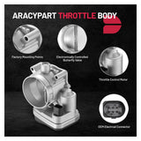 Throttle Body for 2003-2004 Dodge Ram 1500 2500 3500 Pickup 5.7L V8 ‎5161805AA 67-7007 - product image 3