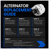 Alternator High output for 63Amp one wire 10SI Self-Exciting SBC BBC GM 7127B - product image 6