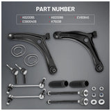 10pcs Front Lower Control Arms Ball Joints for 2007-2017 Jeep Patriot Compass - product image 4