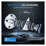 4WD Front Wheel Bearing Hub Assembly for 1999-2006 Silverado 1500 & Sierra 1500 - product image 4