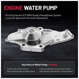 Timing Belt Kit and Water Pump set For Honda Odyssey 2005-2009 3.5L V6 - product image 4