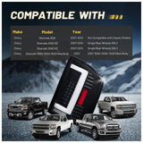 Smoke Lens LED Tail Lights for 2007-2014 Chevy Silverado 1500 2500 Black Lamps - product image 2