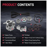 Timing Belt Kit with Water Pump for 2006-2012 Subaru Outback 2.5L TKF006 13028AA231 - product image 7