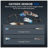 Set 4 Up & Down O2 Oxygen Sensor for 03-05 07-13 Chevy Silverado 1500 5.3L - product image 3
