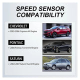 for Saturn Vue 2002-2007 Front Left and Right ABS Wheel Speed Sensor 22676175 - product image 3