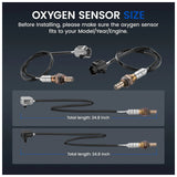 Oxygen O2 Sensor Set of 2 Upstream Downstream for 1996-2001 Jeep Cherokee 4.0L 234-4076 - product image 3