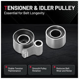 Timing Belt and Water Pump Kit with Tensioner for 00-04 Toyota Tundra 3.4L 4.7L - product image 6