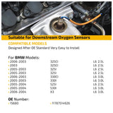 Downstream Lambda Oxygen O2 Sensor for 88-92 BMW 735iL 3.5L 88-93 BMW 535i 3.5L 11787514926 - product image 3
