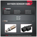 Downstream O2 Oxygen Sensor for Honda Accord 2008-2017 3.5L V6 Replacement Part 250-24785 - product image 3