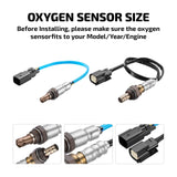 Set of 4 Upstream & Downstream O2 Oxygen Sensor For Ford Mustang 3.7L 2011-2014 - product image 2