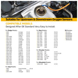 4X Front and Rear Oxygen Sensor for 2003-2010 Dodge Ram 1500 2500 5.7L Hemi - product image 3