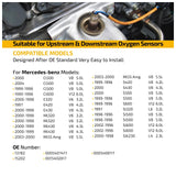Oxygen Sensor for 1996-2004 Mercedes-Benz CL E ML S SL SLK and BMW 13782 - product image 3