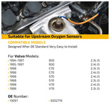 Upstream Front Oxygen O2 Sensor 02 For 1998 Volvo C70 S70 V70 2.3L 2.4L 15097 - product image 3