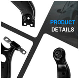 for 2004-2010 Toyota Sienna 3.3L 3.5L 4PC Lower Control Arms Ball Joints Links 4806808021 - product image 3