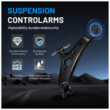 for 2004-2010 Toyota Sienna 3.3L 3.5L 4PC Lower Control Arms Ball Joints Links 4806808021 - product image 5