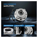 Set 2 Front Wheel Hub Bearing for 2005-2010 Ford F250 F350 Super Duty SRW 4WD 515081 - product image 6