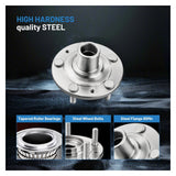 2X BR930177K Front Wheel Bearing Hubs Assembly for 2003-2008 Mazda 6 2.3L 3.0L - product image 3