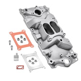 Dual Plane Intake Manifold for 57-86 262-400cid Small Block Chevy 300-262 - product image 7