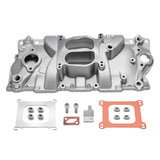 Dual Plane Intake Manifold for 57-86 262-400cid Small Block Chevy 300-262 - product image 10