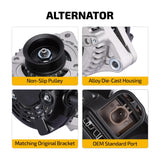 135A Alternator For 2013 2014-2017 Honda Accord 3.5L V6 11671 CW 6-Groove Pulley - product image 4