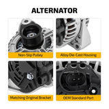 155A Alternator for 04-06 BMW 325Ci 2.5L 330Ci 3.0L X3 2.5L 3.0L 6Groove 11083N - product image 2