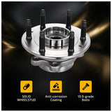 Front Wheel Hub Bearing Assembly for 2019-2021 Chevy Silverado 1500 4.3L 4WD - product image 6