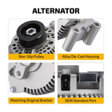 Alternator for Ford-Ranger 1996-2005 2.5L 3.0L 4.0L E-150 V6 4.2L 7750N-6G1 7750 - product image 4