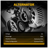 Alternator for Acura RL TL 09-12 Honda Odyssey 08-10 V6 3.5L 3.7L 31100-RGW-A01 - product image 3