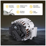 Alternator for 2012-2015 Mercedes-Benz C250 1.8L 150A 6 Groove Pulley 11822 11822 11814 - product image 5