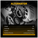 Alternator For 2012-2015 Mercedes-Benz W204 C250 1.8L 150 Amp CW Pulley 11814 - product image 4