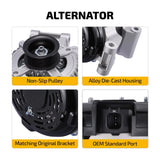 Alternator for 2001-2003 2005-2006 Grand Cherokee 4.7L 160A 334-1508 VND0281 - product image 2