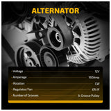 Alternator for 2001-2003 2005-2006 Grand Cherokee 4.7L 160A 334-1508 VND0281 - product image 4