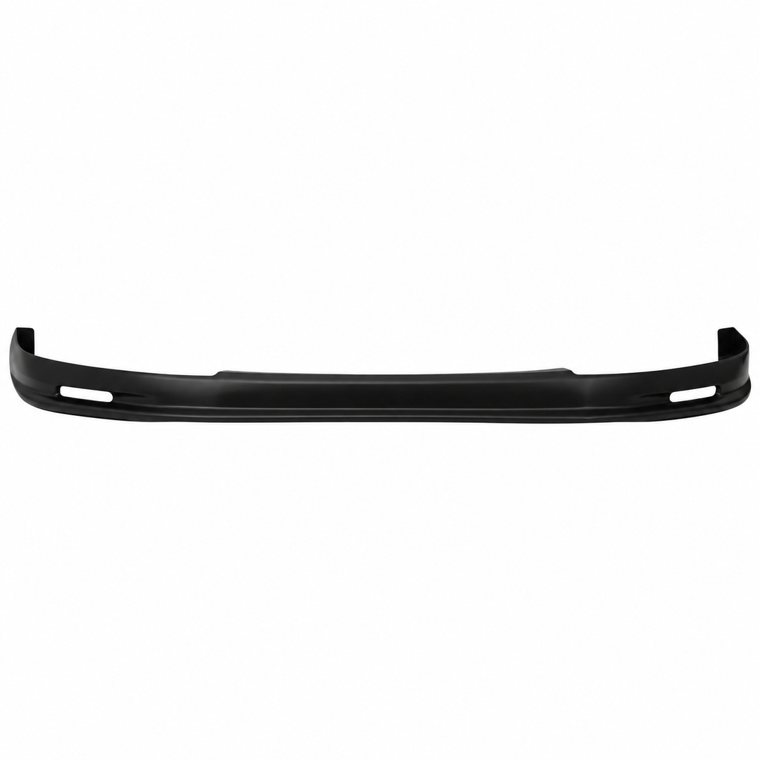 Black Front Bumper Lip for 1999–2000 Honda Civic on white background