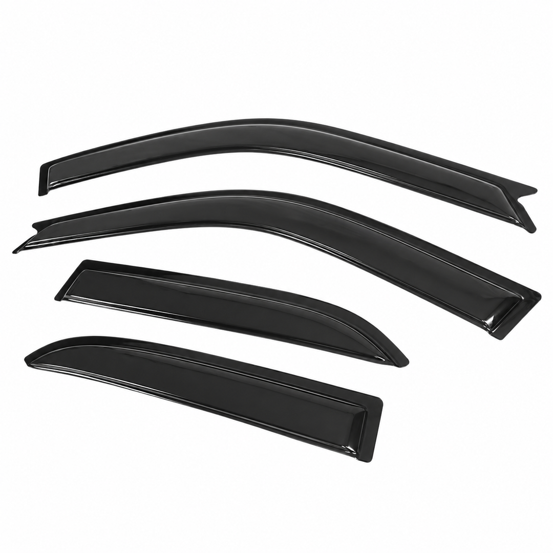 2001–2005 Lexus IS300 Sedan Smoke Window Visors on white background