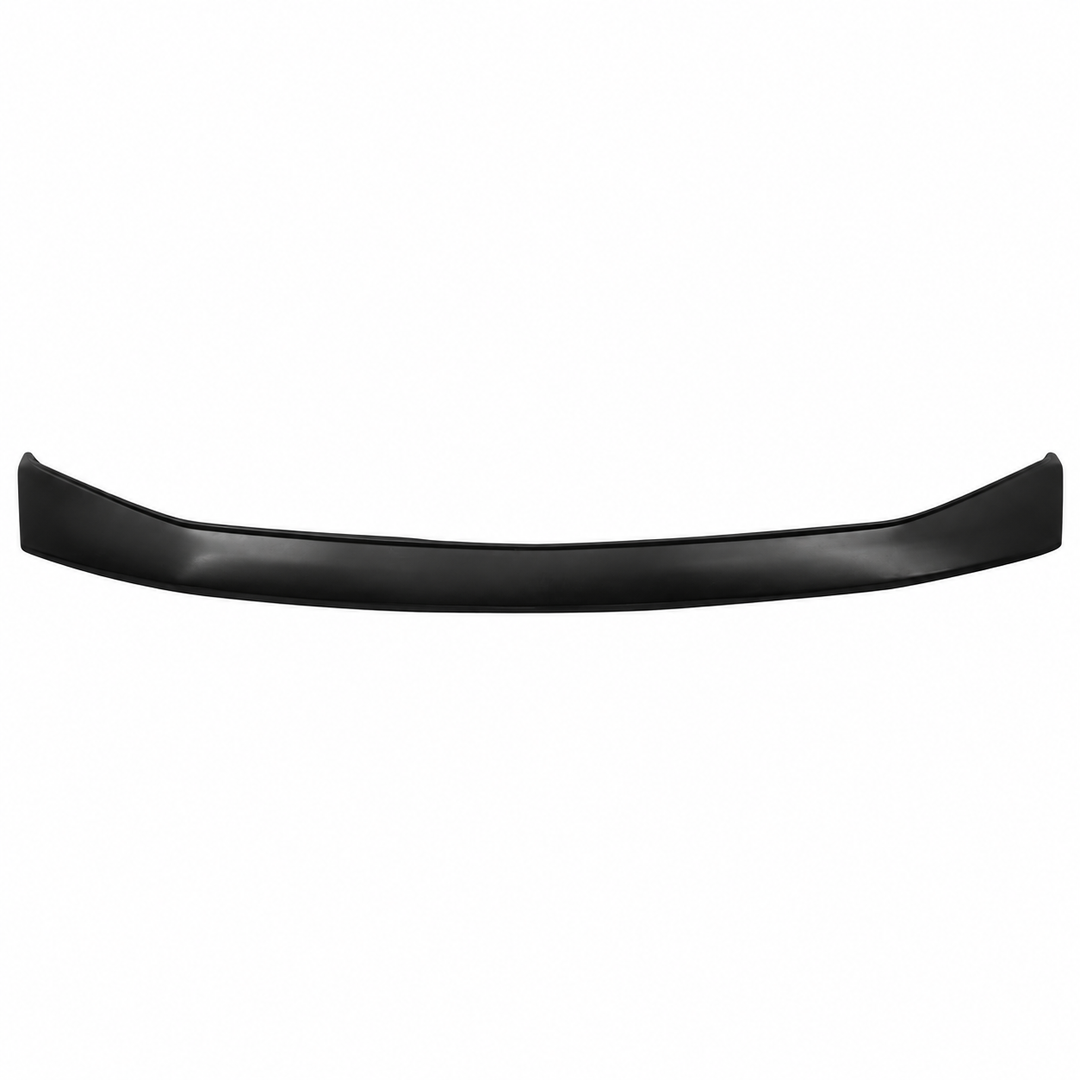 2005–2009 Ford Mustang V6 Front Bumper Lip — Unpainted Polyurethane on white background