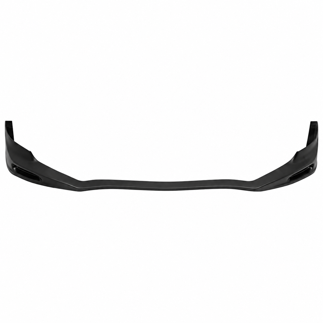 2011–2014 Acura TSX Front Bumper Lip — Unpainted Black PU on white background