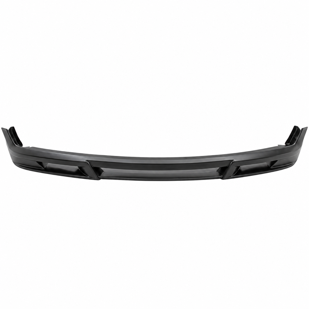 2009–2012 BMW 7 Series F01 F02 Front Bumper Lip — Unpainted PU on white background