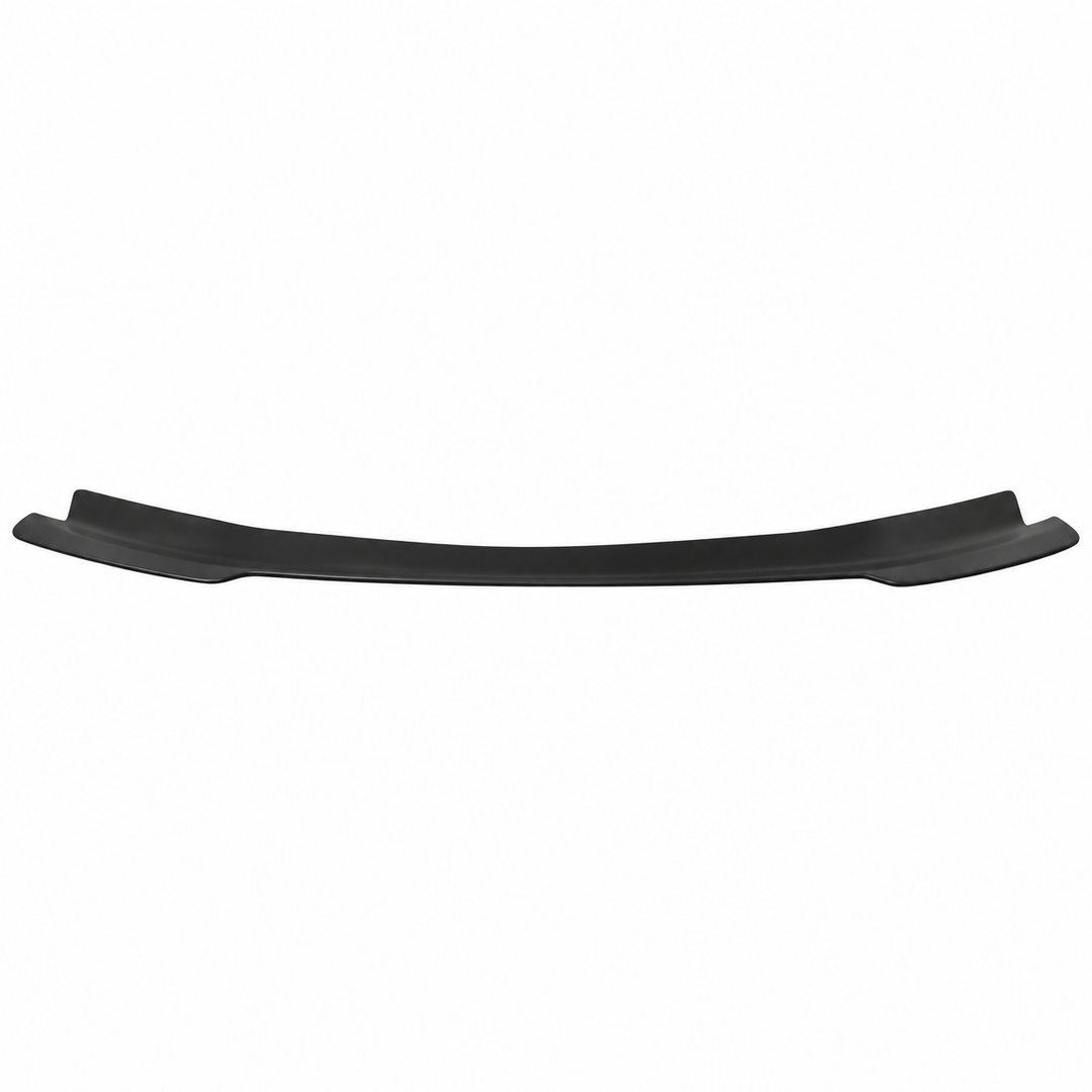 1999–2004 Ford Mustang Trunk Spoiler Gurney Flap — Black PU on white background