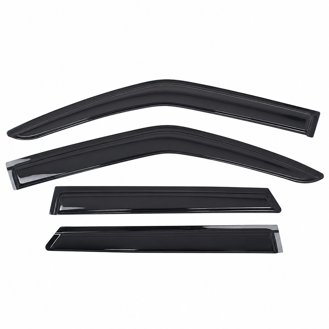 2019–2026 Chevrolet Blazer Smoke Window Visors — 4-Piece Set on white background