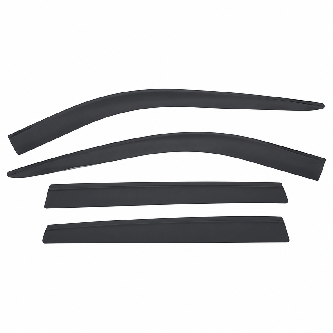 Low-Profile Window Visors for 2021–2026 Nissan Rogue — 4 Pieces on white background
