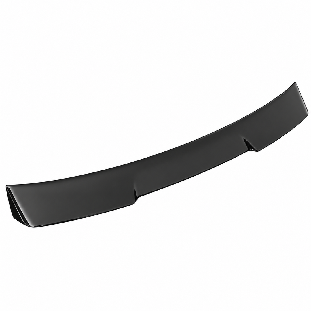 2022–2026 Honda Civic Sedan Matte Black Rear Roof Spoiler on white background