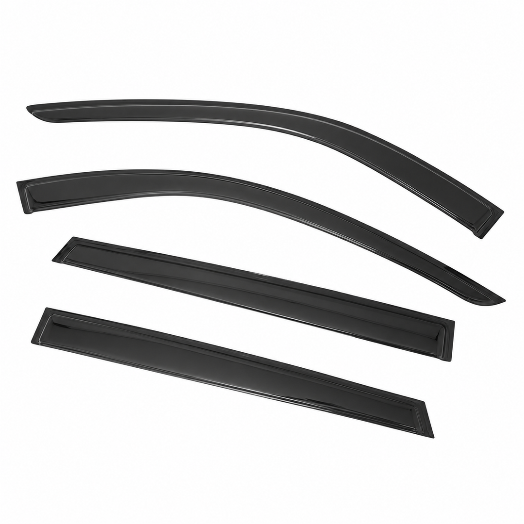 2022–2026 Infiniti QX60 Smoke Window Visors on white background