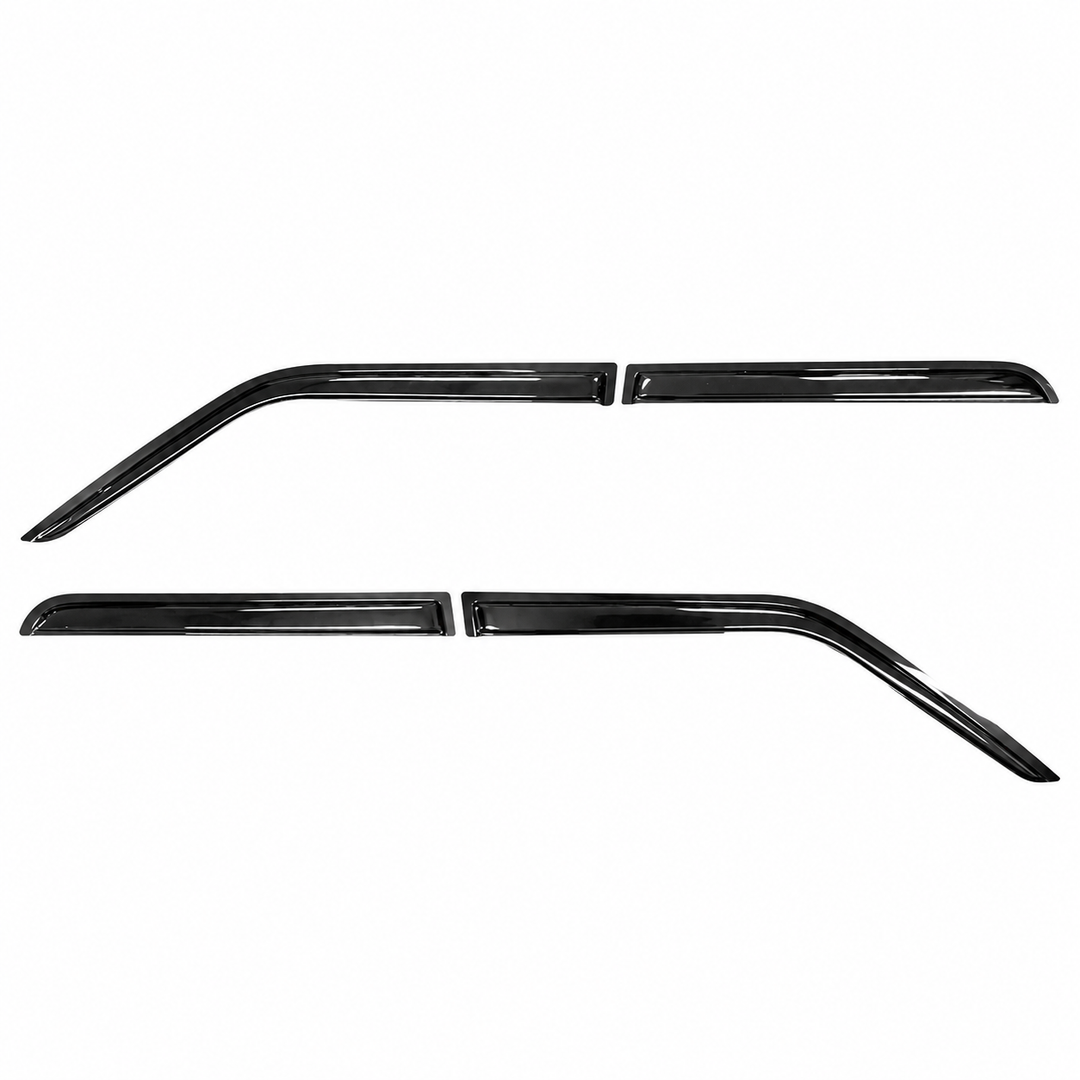 2007–2018 Jeep Patriot Smoke Window Visors on white background