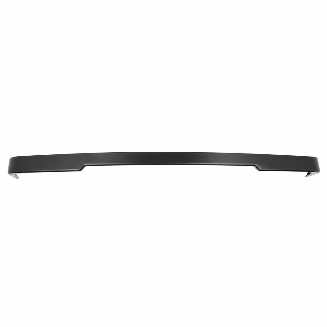 1984–1992 BMW 3-Series E30 Black Front Bumper Lip on white background