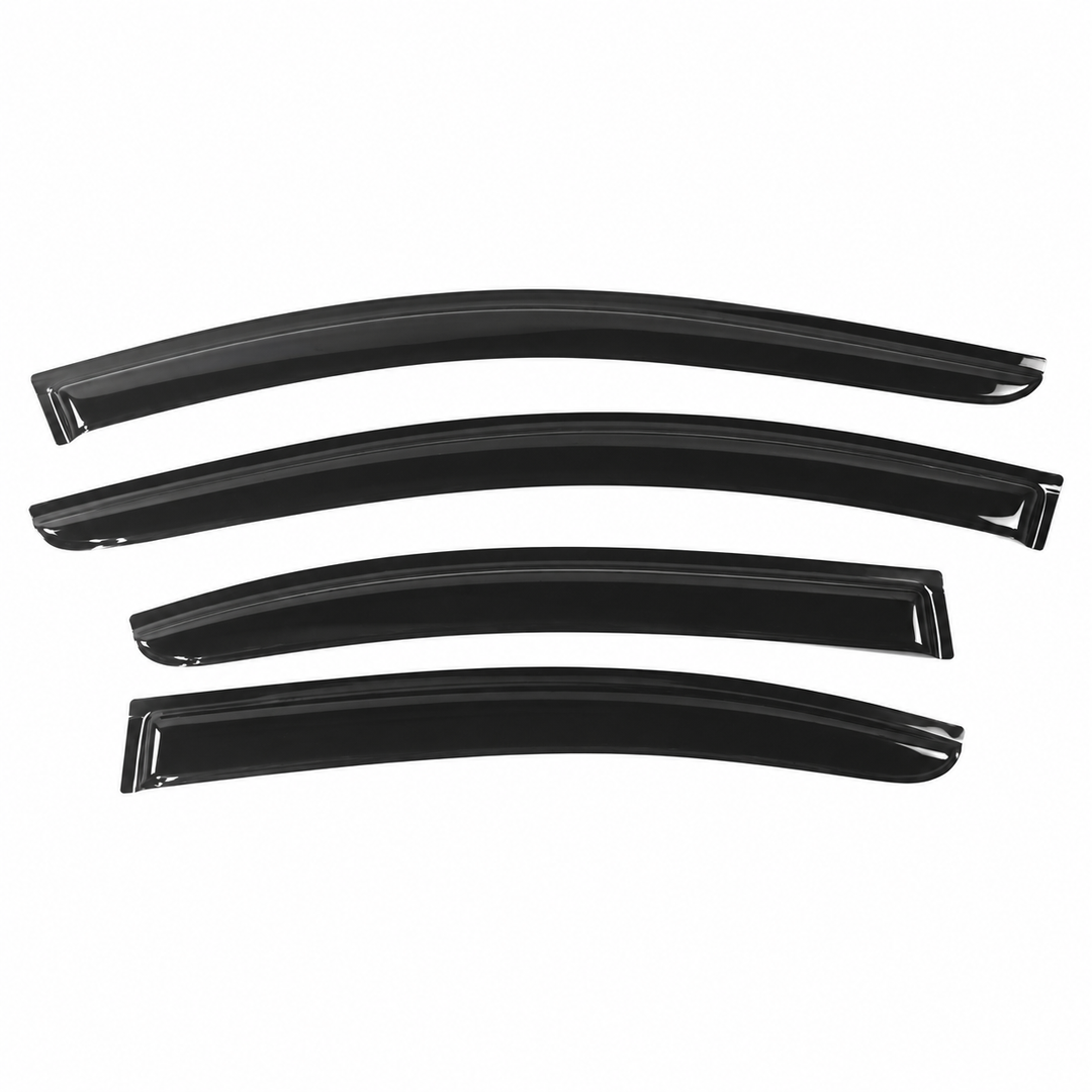 2009–2015 Nissan Maxima Smoke Window Visors on white background
