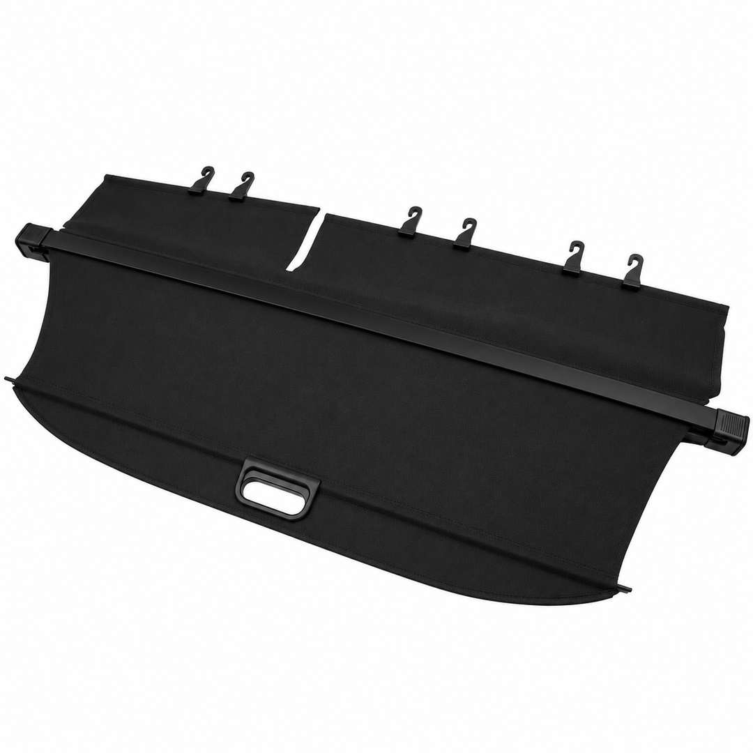 Black Cargo Cover for 2014–2019 Toyota Highlander on white background